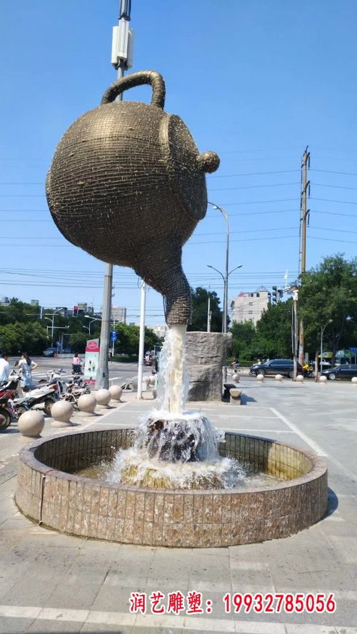 紫銅雕塑茶壺 鶴崗紫銅茶壺雕塑加工廠